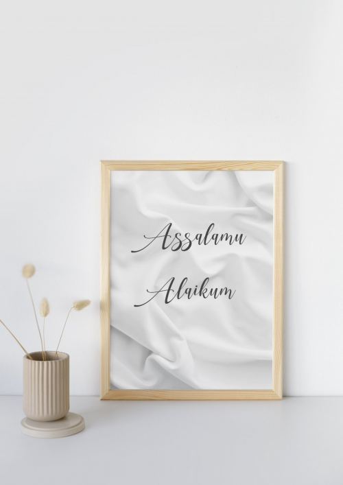 Poster de Qualité – Assalamu Alaikum