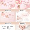 10 modèles de naissance fille – Détails personnalisés