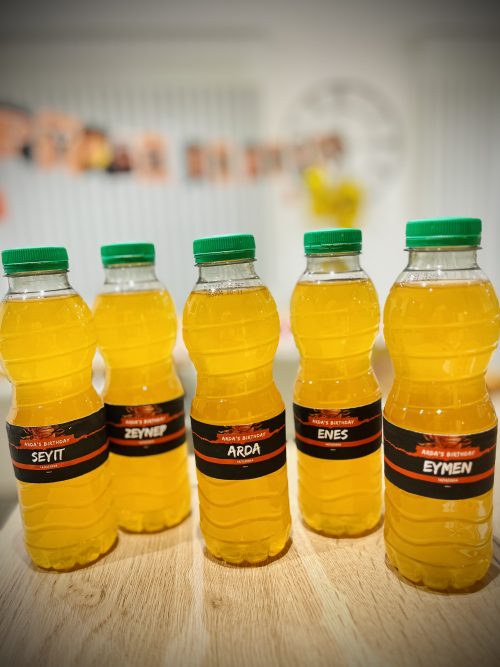 Étiquette à personnaliser pour bouteille