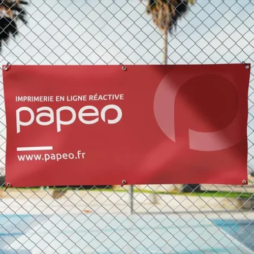 Banderole publicitaire à personnaliser
