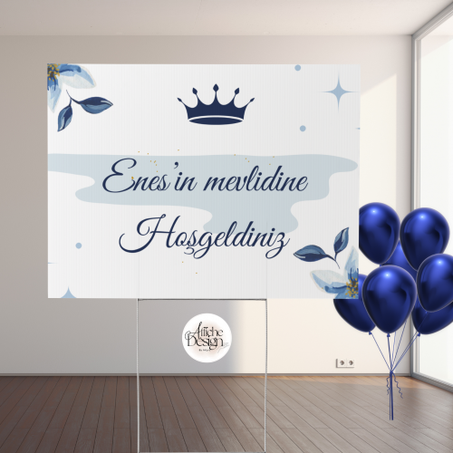 Prince bleu avec fleurs-Réf.ENF10 Enfants – Prince bleu avec fleurs – Réf.ENF10