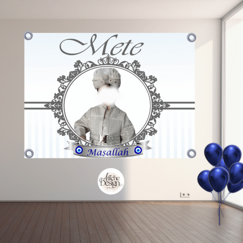 Prince gris clair avec photo -Réf.ENF29 (1) Enfants – Prince gris clair avec photo – Réf.ENF29