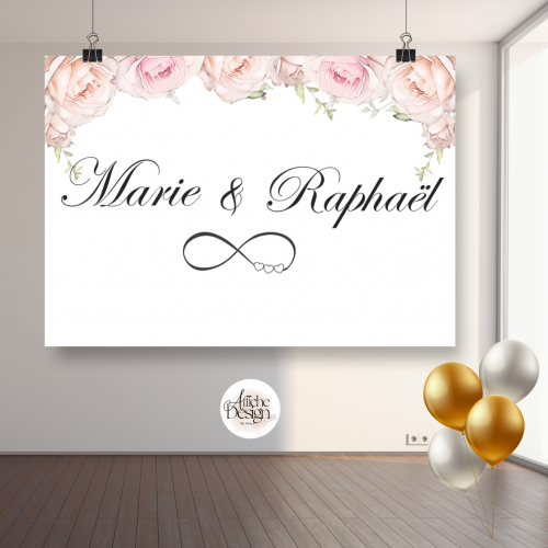 Rose infinie- Réf.FI22 Mariage – Rose infinie-Réf.FI22