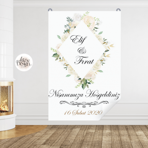 Rose vertical-Réf.FI27 Mariage – Rose vertical-Réf.FI27