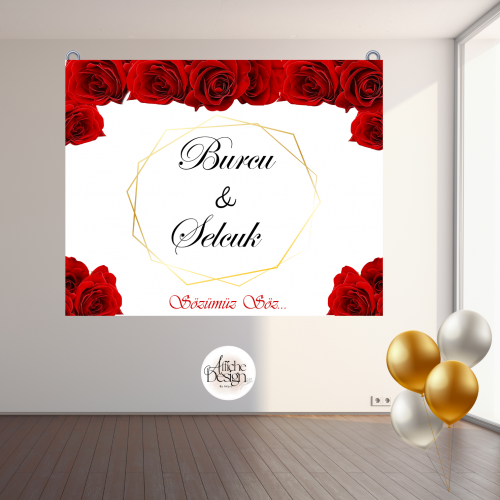 Roses rouges -Réf.FI32 Mariage – Roses rouges-Réf.FI32