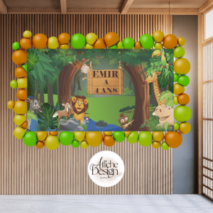 Savane avec arbres-Réf.ENF12 Enfants – Savane avec arbres – Réf.ENF12