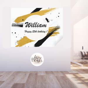 Anniversaire – William-Réf.ANN29