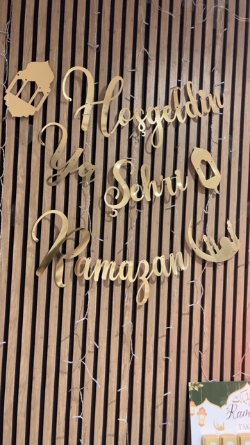 guirlande dorée guirlande ramadan