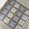 Boîte de chocolats personnalisée – Naissance garçon Ourson & Montgolfière