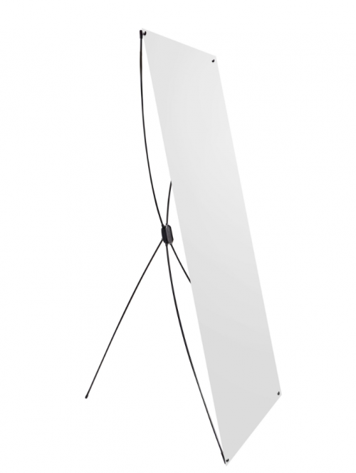 Affiche sur bâche personnalisée avec support – 160 × 60 cm